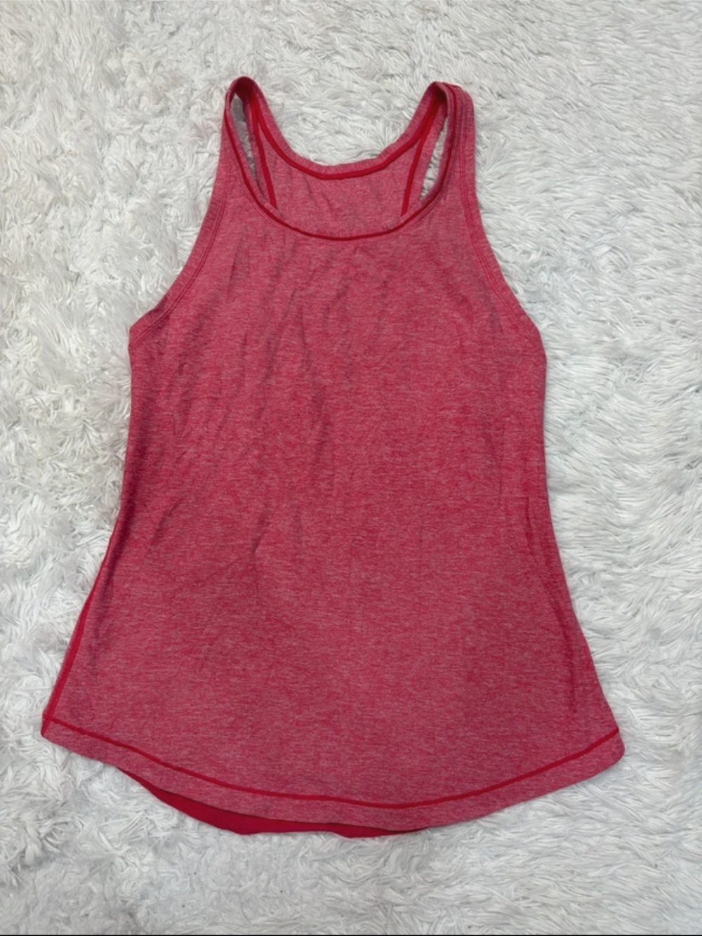 Lululemon think fast top in pink size 6